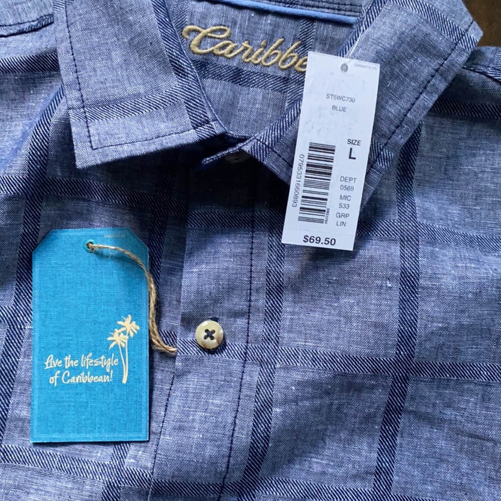 Caribbean Short Sleeve Shirt. - Picture 12 of 13